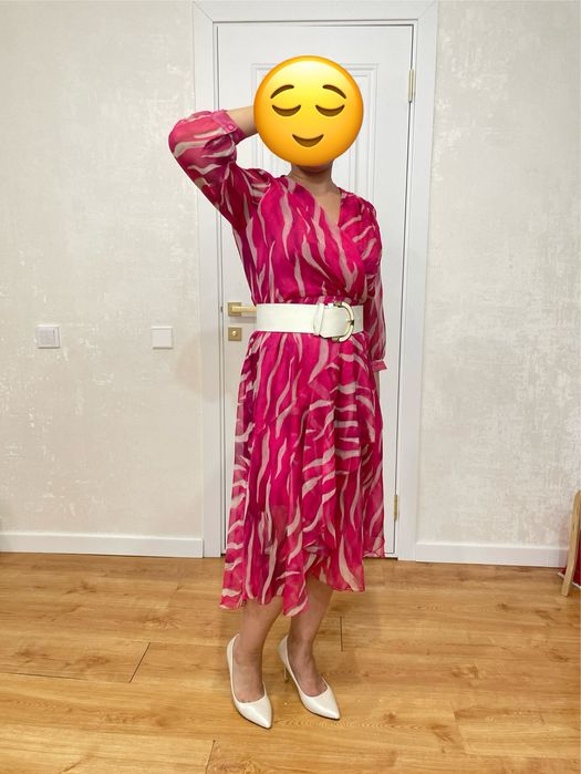 Платье шифон 42р