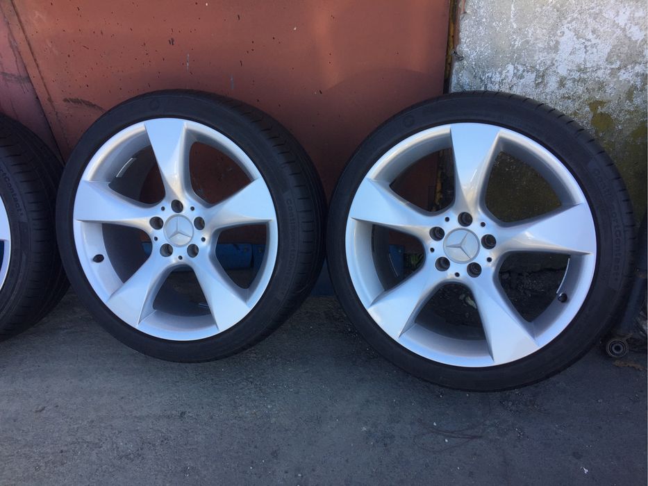 Jante Mercedes 18 inch’+anvel vara 245/35/18 225/40/18 ca NOI !