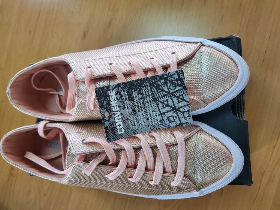Converse - дамски кецове rose gold