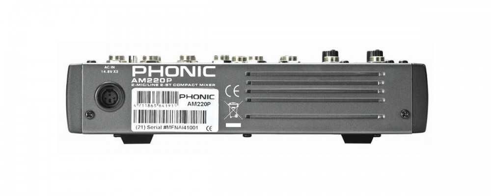 Mixer analog Phonic AM220