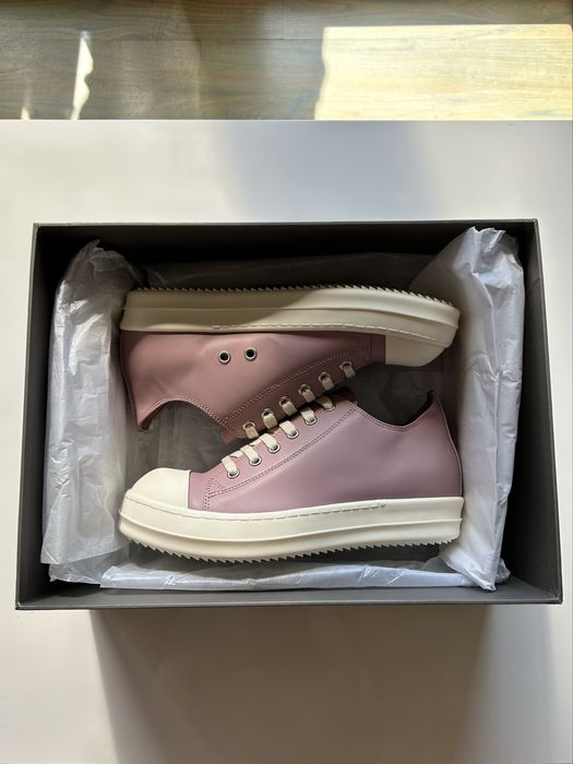 Rick Owens Ramones Low Pink Maimea 38