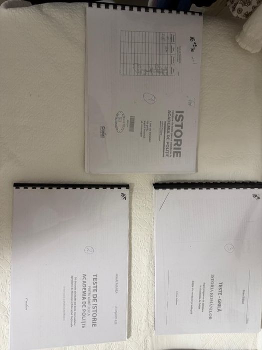 Vand cărți istorie  admitere academia de poliție.