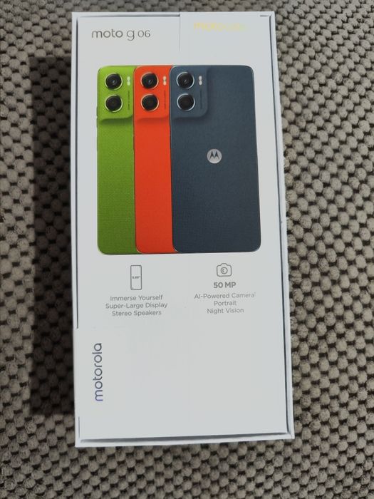 Motorola G06 256gb 4GbRAM - SIGILAT ! + garanție 24 luni !
