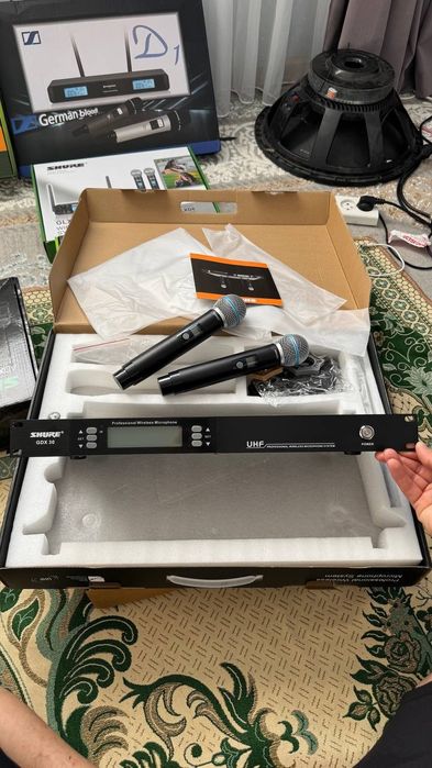 Микрофон Shure Sennheiser профессиональный