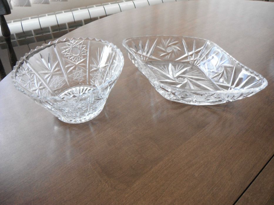 Кристални пепелници, купи и др.