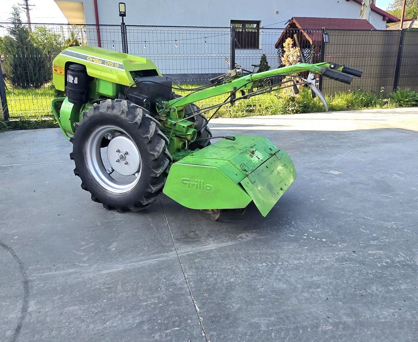 Vând motocultor Grillo 18.5 cp cu pornire electrică si manuală  in stare impecabila de funcționare