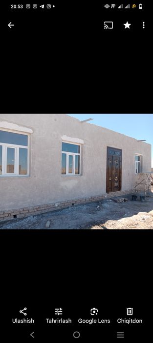 Yashashga tayyor hovli joy sotiladi