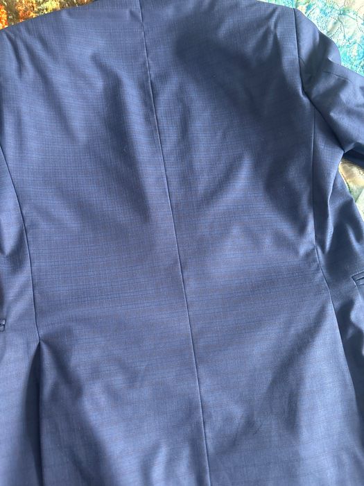 Пиджак мужской синий