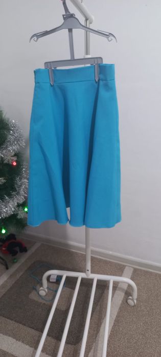 Юбка көк түсті 8-9 жас