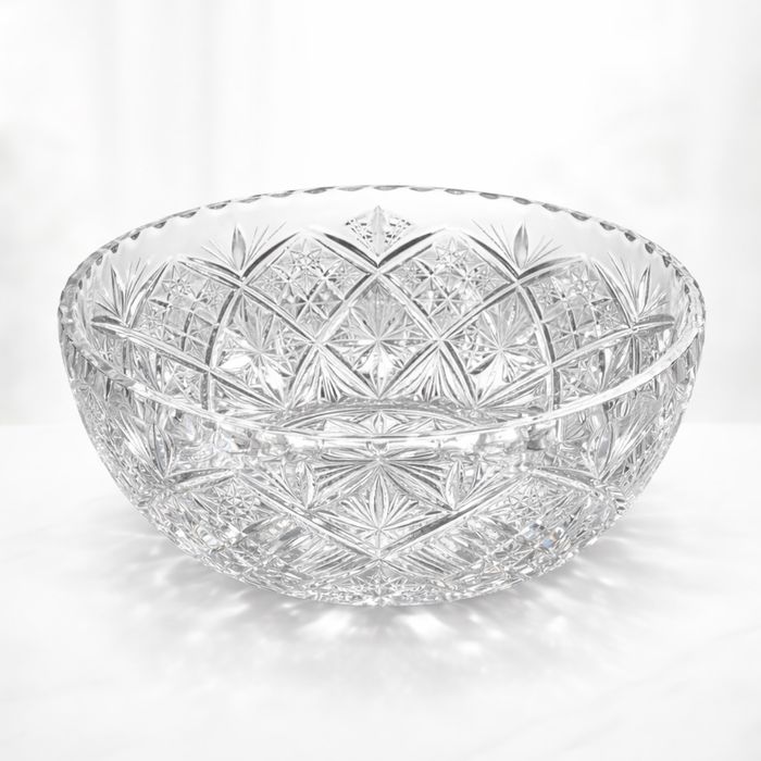 Хрустальная ваза для фруктов