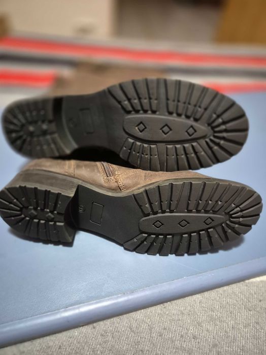 Cizme inalte piele naturala, pentru dama, marime 39, made in India