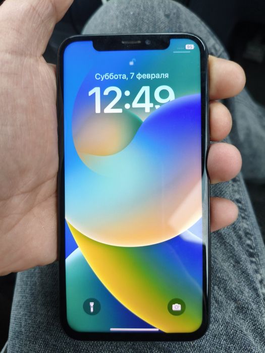 Айфон х 64гб 100%