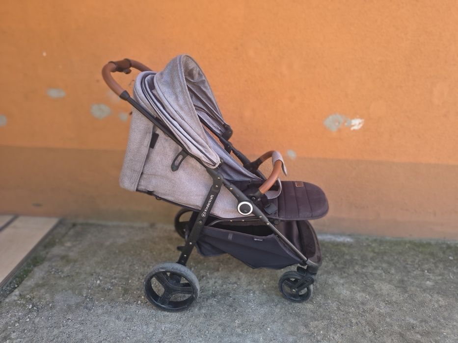 Carucior sport  Kinderkraft Grande Plus, 0-22kg, ultra compact, gri