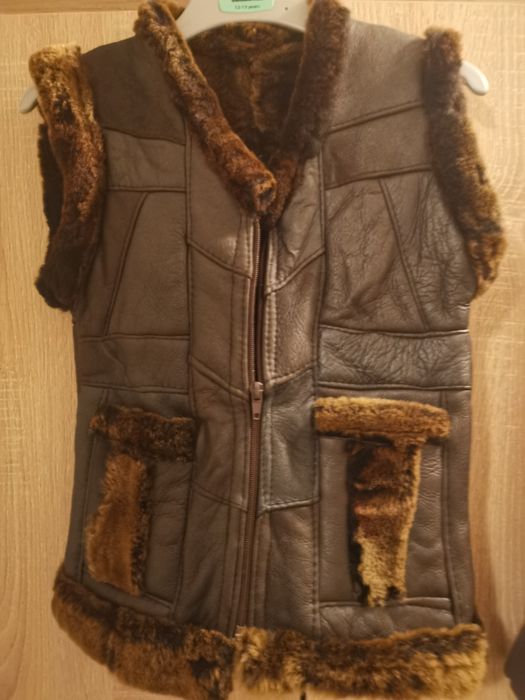 Елек естествена кожа