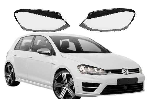 Стъкла за фарове VW Golf 7 14-16,  Капаци за фарове VW Golf 7 14-16