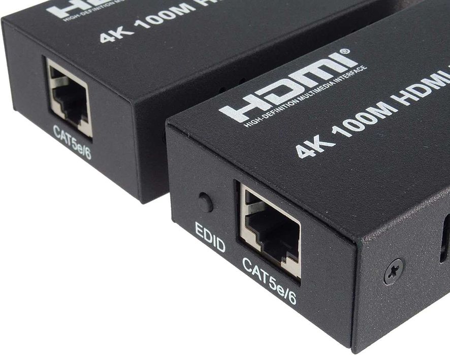 Extender HDMI 4K PremiumCord 100m Cat5e/Cat6,carcasă metalică,HDCP