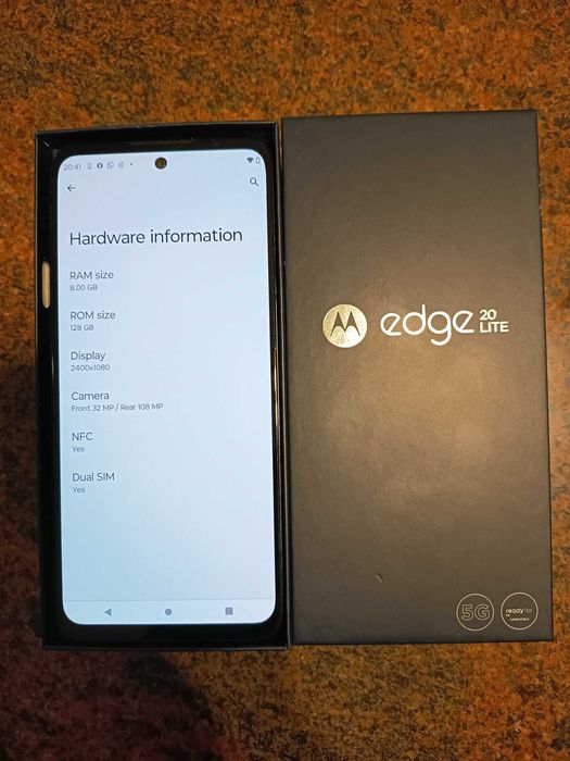 Motorola edge 20 Lite, Dual SIM