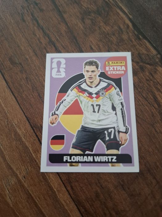 Panini Extra Sticker Purple Wirtz