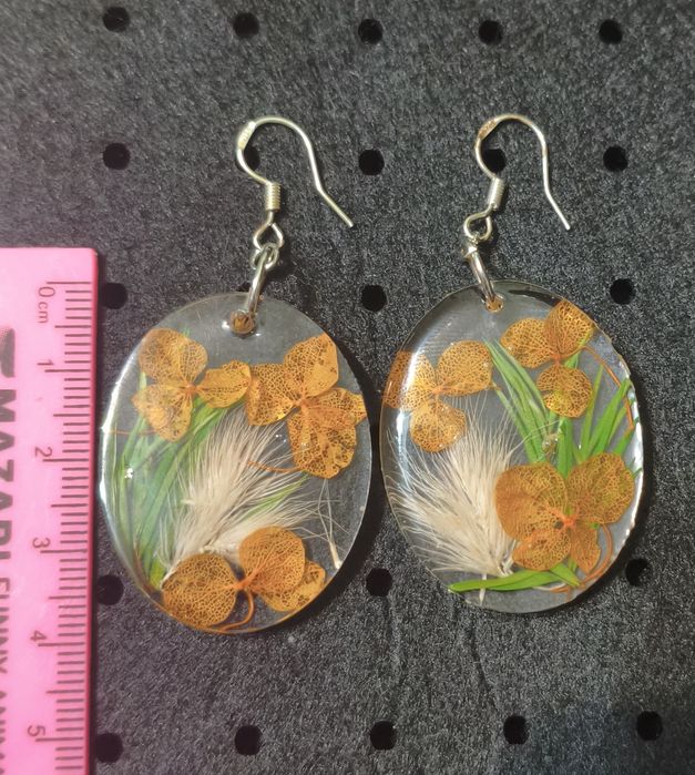 Серьги ручной работы