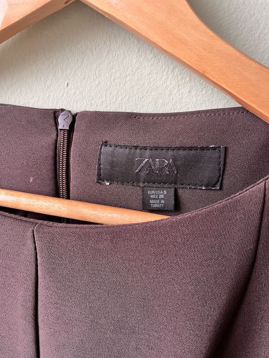 Кафява рокля ZARA, размер S
