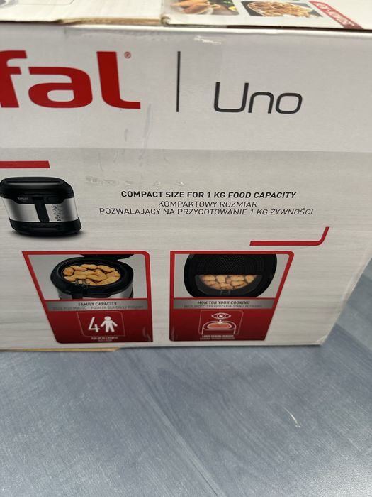 Friteuza Tefal Uno FF215D30, 1350W, 1.8L, termostat reglabil 150 - 190°C