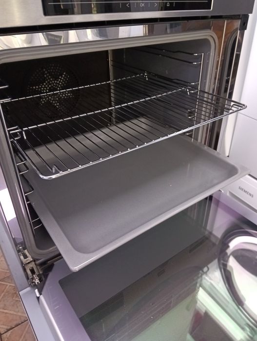 Иноксова печка за вграждане с керамичен плот Миеле Miele Made in Germany 2 години Гаранция!