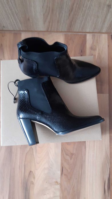 Ted Baker /Desigual/ZARA Нови боти ест.кожа 40