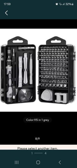 Set Trusa Surubelnite De Precizie 116 In 1