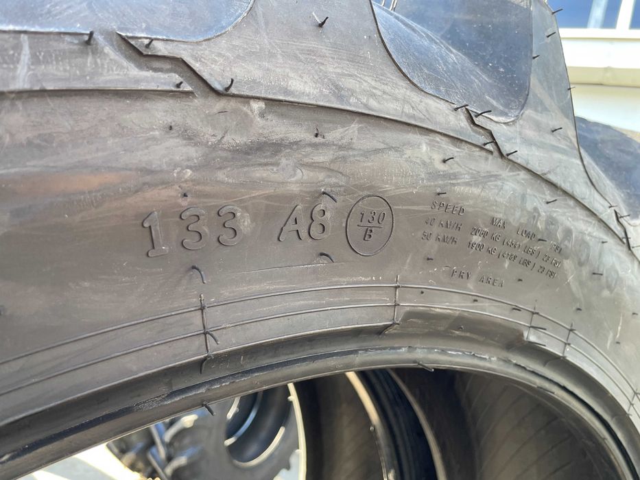 OZKA Anvelope noi de tractor spate 340/85R38 Cauciucuri Radiale