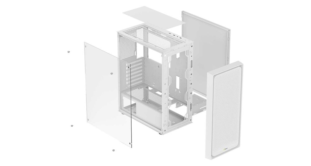 \ Корпус Ocypus Gamma C50 WH