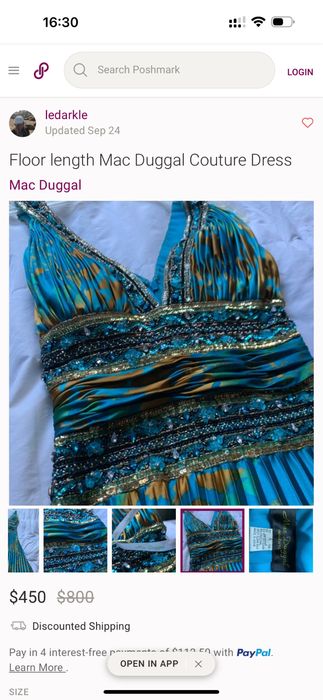 Вечернее платье