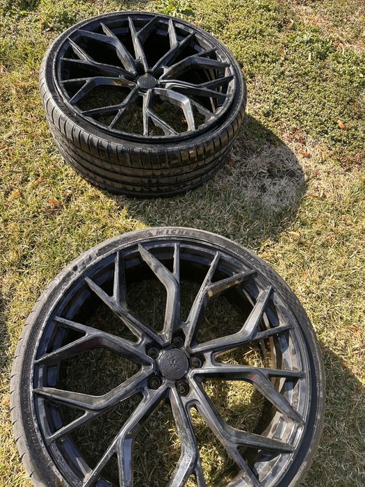 Гуми  - Michelin Pilot Sport 4S 295/25 ZR 22 DOT 22, джантите бонус.
