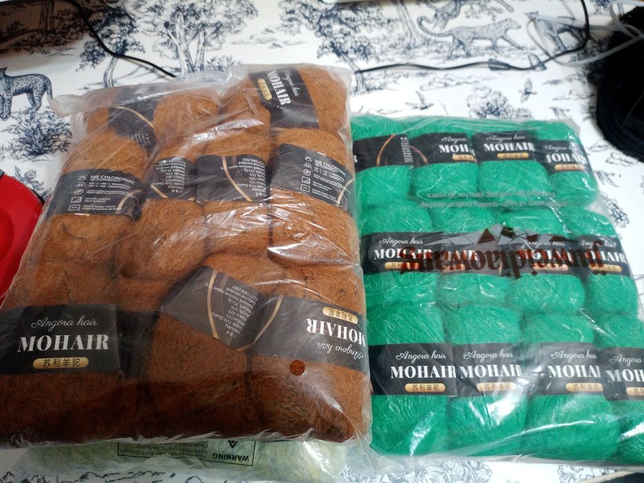 Пряжа мохер с альпакой