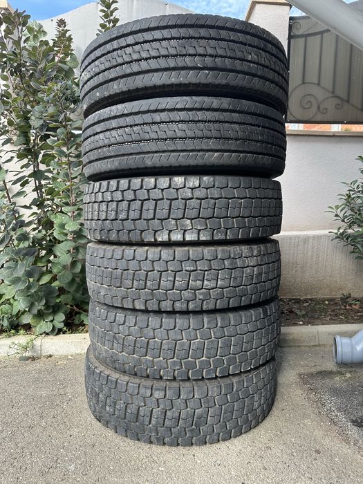 Cauciucuri anvelope 215 75 17.5 Bridgestone Bascula septica camion