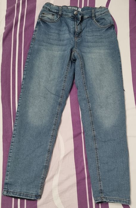 Blugi albaștri iarnă, baieti 13 ani