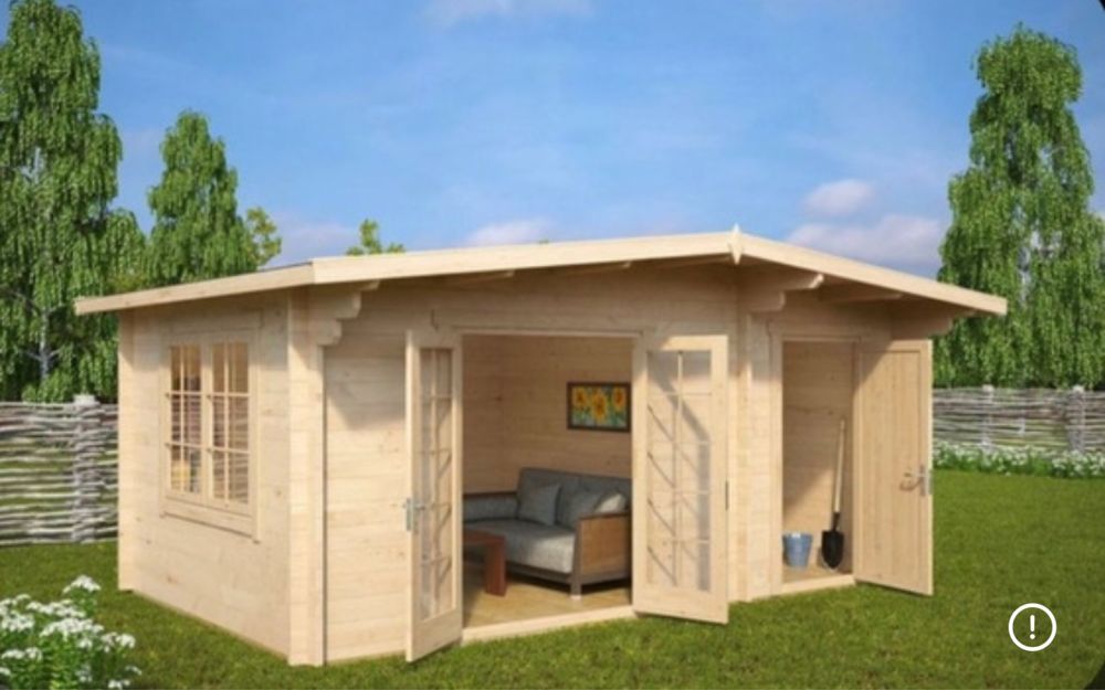 Case de grădină, de vacanță și de locuit din lemn de înaltă calitate.