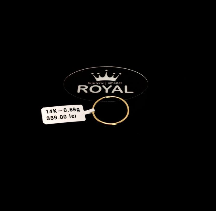 Bijuteria Royal inel din aur 14k 0.69 gr