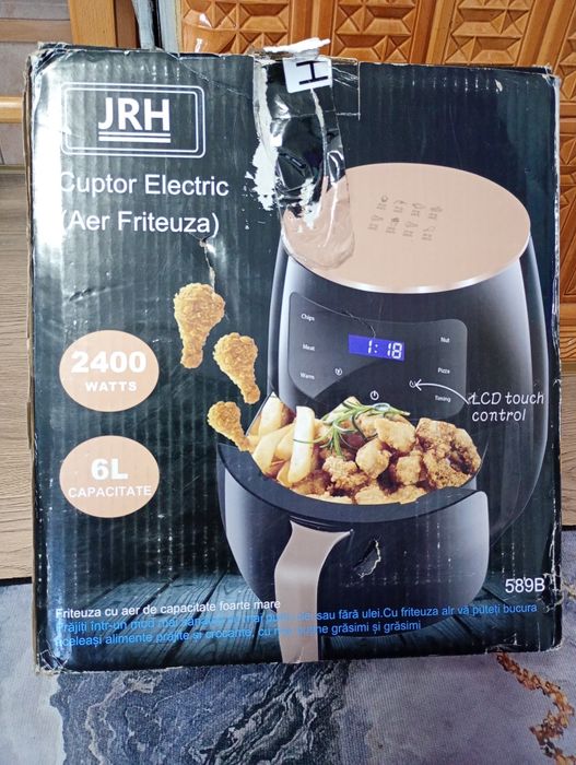 Friteuza electrica cu aer cald