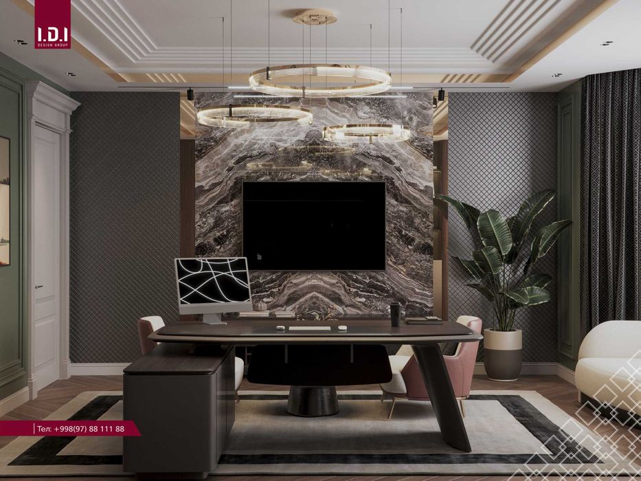 Закажите ремонт под ключ и получите дизайн интерьера в подарок.