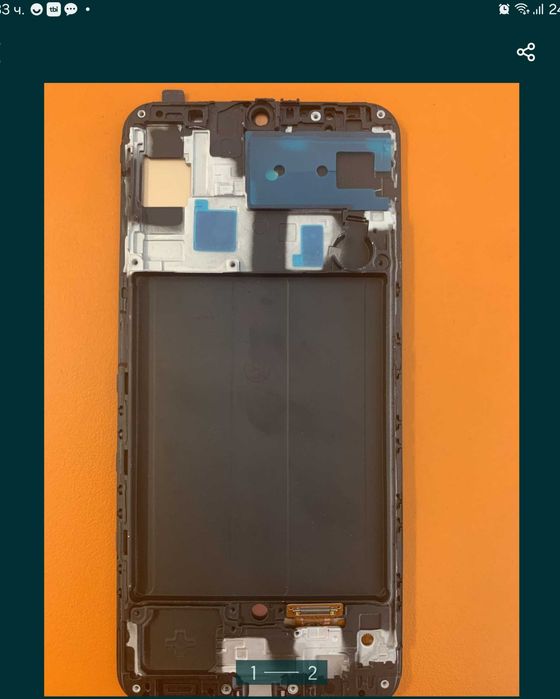 Нов дисплей с тъч и рамка за Samsung A50 OLED