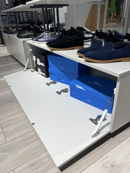 Мебель, полка для бутика рейл