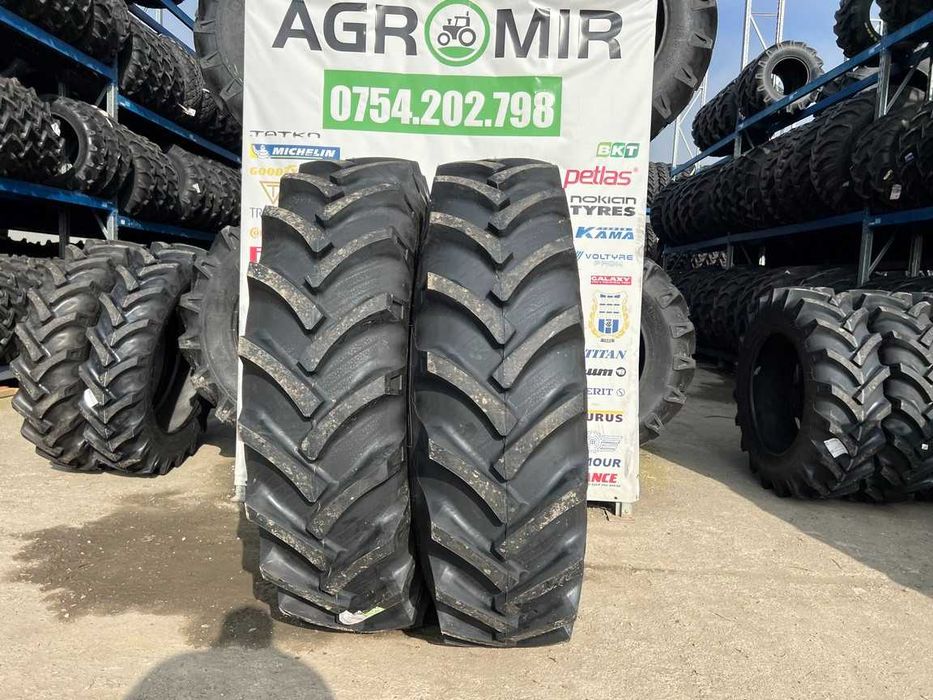 Anvelope noi 16.9-38 cu 14 pliuri marca OZKA pentru tractor spate
