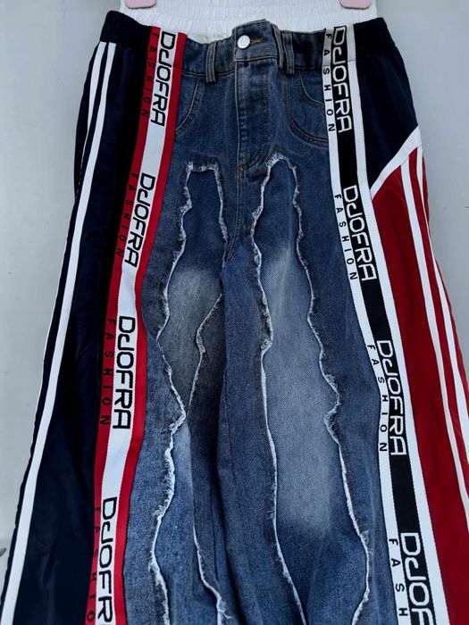 Djofra уникални дамски дънки бойфренд М/Л размер