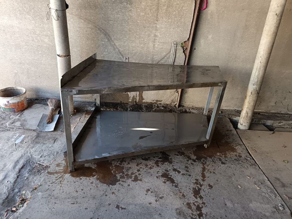 Стол из нержавейки