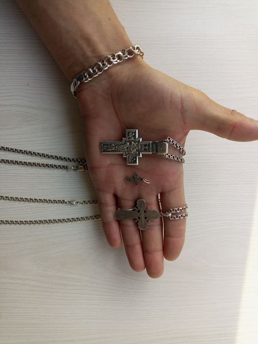 Продам.. Браслет. Крест. 925 серебро.
