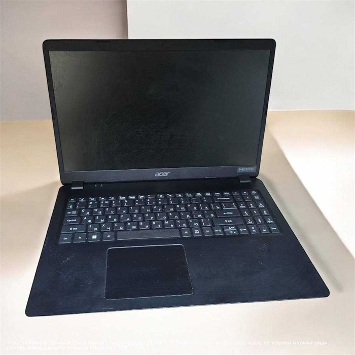 Ноутбук Acer Core i5-10 поколение(Кызылорда ) лот 936176