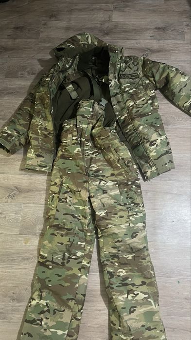 Военный бушлат с ватником