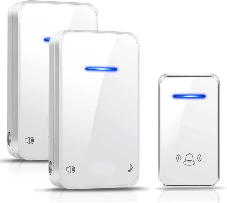 [Не се изисква батерия] Безжичен звънец YINXN Преносим външен безжичен