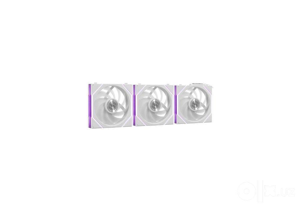- Комплект вентиляторов Lian Li UNI FAN TL 120 White (3-Pack)