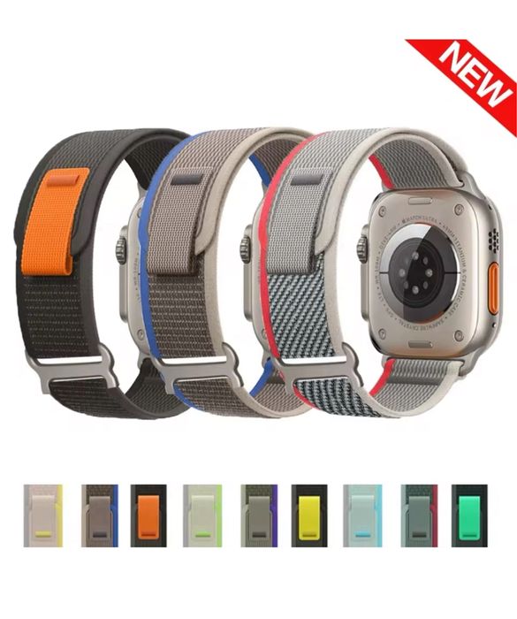 Curea TRAIL Incarcator Cablu Apple Watch Serie ULTRA 9 8 7 6 5 SE 4